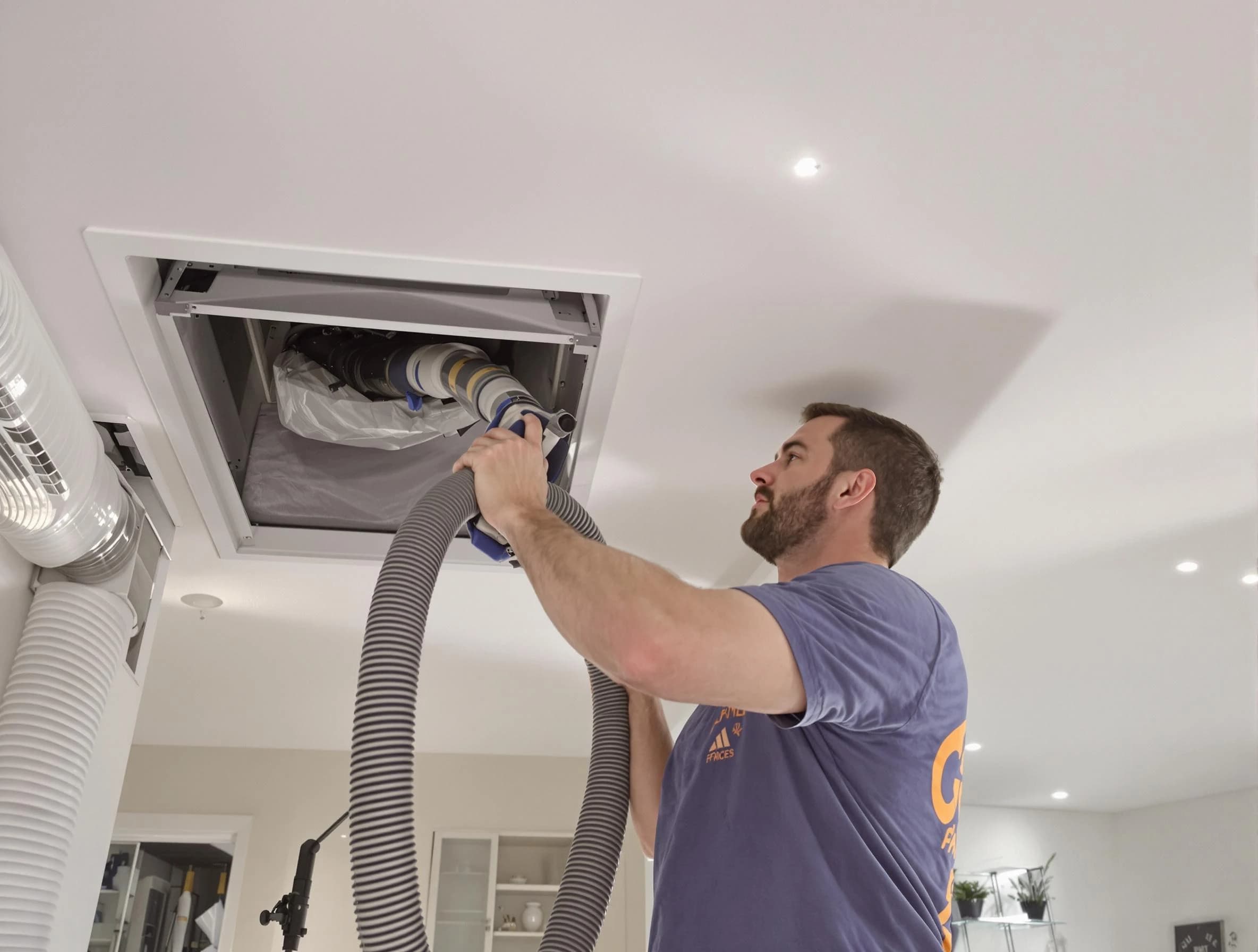 Precision indoor duct cleaning by Moody Air Duct Cleaning in Moody