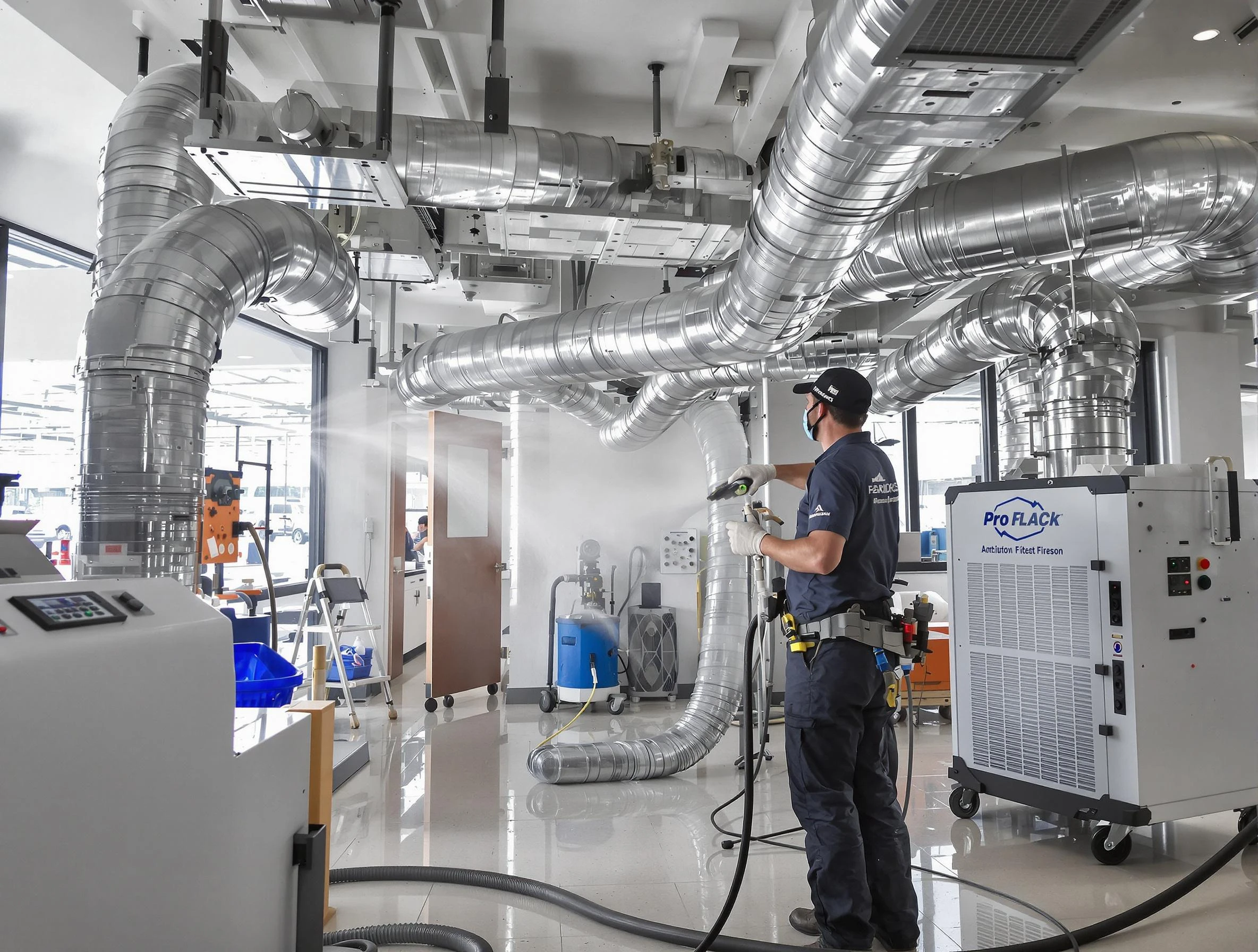 Negative Pressure Air Duct Cleaning in Moody