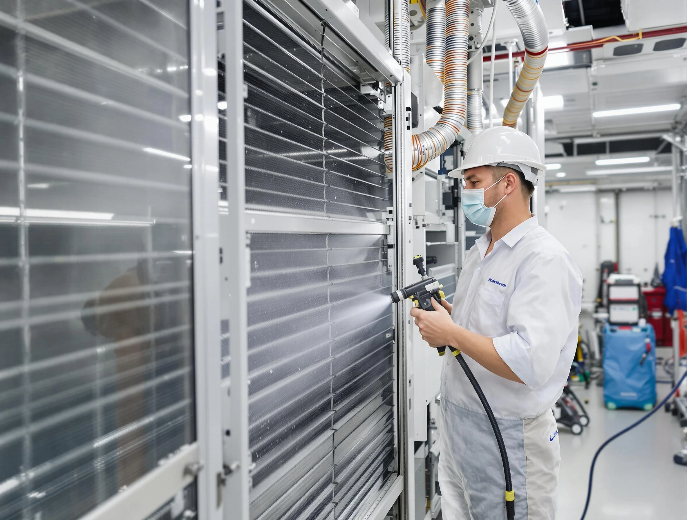 Professional AC coil cleaning by Moody Air Duct Cleaning in Moody