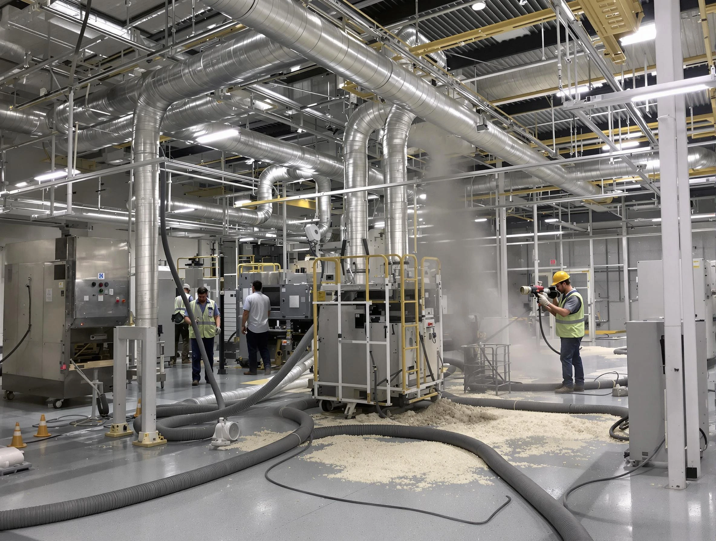 Heavy-duty industrial duct cleaning by Moody Air Duct Cleaning in Moody